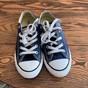 Boys Navy Converse Shoes